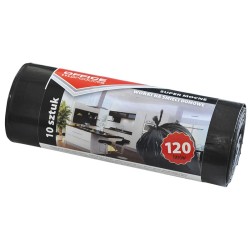 WORKI NA ŚMIECI LDPE OFFICE PRODUCTS CZARNE 120L 10SZT.