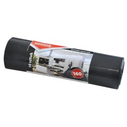 WORKI NA ŚMIECI LDPE OFFICE PRODUCTS CZARNE 160L 10SZT.