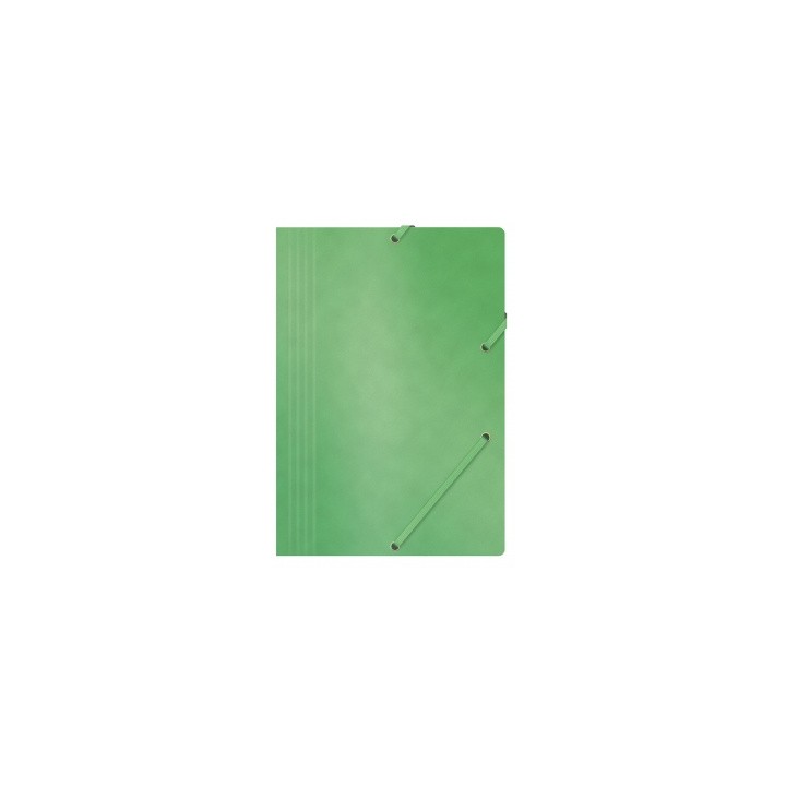 TECZKA Z GUMKĄ A4 OFFICE PRODUCTS ZIELONA PRESZPAN 390GSM