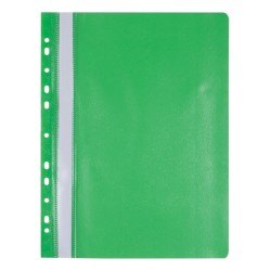 SKOROSZYT Z PERFORACJĄ A4 OFFICE PRODUCTS MIĘKKI ZIELONY PP 100/170MIKR