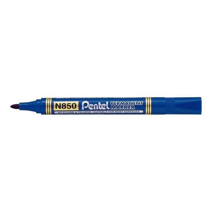 MARKER PERMANENTNY PENTEL N850-C NIEBIESKI OKRĄGŁA 4.5MM