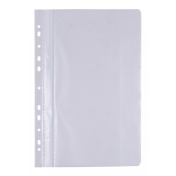 SKOROSZYT Z PERFORACJĄ A4 OFFICE PRODUCTS MIĘKKI BIAŁY PP 100/170MIKR