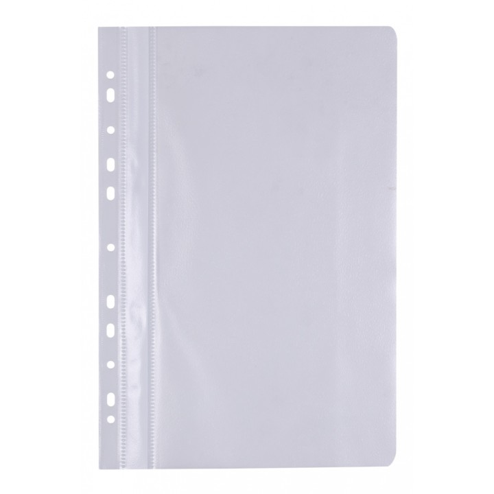 SKOROSZYT Z PERFORACJĄ A4 OFFICE PRODUCTS MIĘKKI BIAŁY PP 100/170MIKR