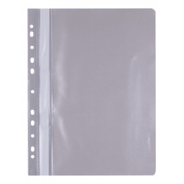 SKOROSZYT Z PERFORACJĄ A4 OFFICE PRODUCTS MIĘKKI SZARY PP 100/170MIKR