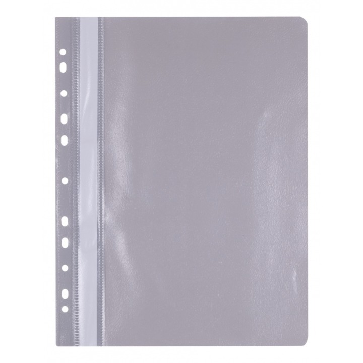 SKOROSZYT Z PERFORACJĄ A4 OFFICE PRODUCTS MIĘKKI SZARY PP 100/170MIKR