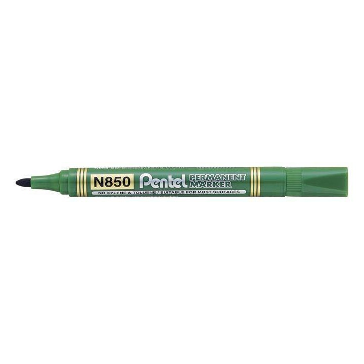 MARKER PERMANENTNY PENTEL N850-D ZIELONY OKRĄGŁA 4.5MM