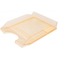 SZUFLADA A4 OFFICE PRODUCTS TRANSPARENTNA POMARAŃCZOWA POLISTYREN/PP
