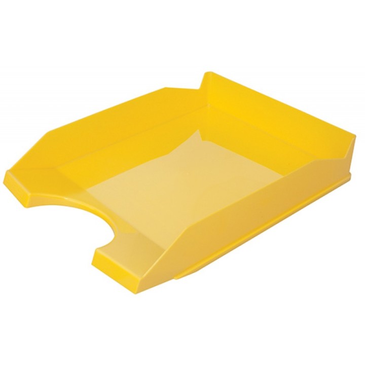 SZUFLADA A4 OFFICE PRODUCTS ŻÓŁTA POLISTYREN/PP