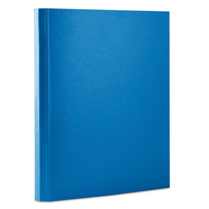 TECZKA Z RZEPEM A4 OFFICE PRODUCTS NIEBIESKA TEKTURA POWLEKANA PP 40MM