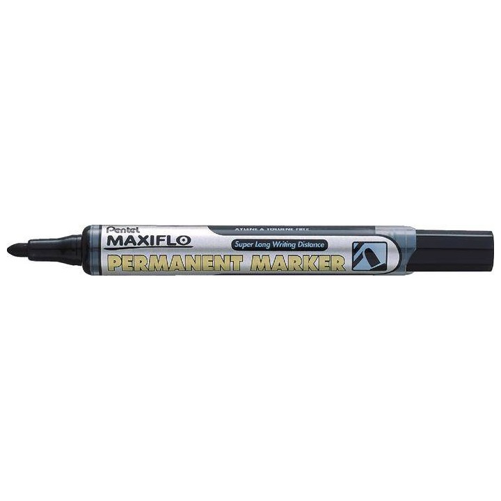 MARKER PERMANENTNY PENTEL MAXFILO NLF50-A CZARNY OKRĄGŁA 4.5MM
