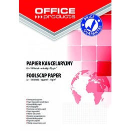 PAPIER KANCELARYJNY A3 OFFICE PRODUCTS KRATKA 100ARK