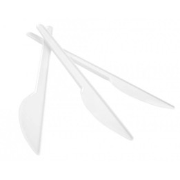 NÓŻ JEDNORAZOWY 17CM OFFICE PRODUCTS BIAŁY PLASTIK 100SZT
