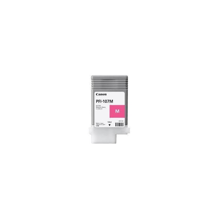TUSZ ORYGINALNY CANON PFI107M 6707B001 MAGENTA 130 ML