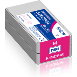 TUSZ ORYGINALNY EPSON SJIC22P C33S020603 MAGENTA 32,5 ML