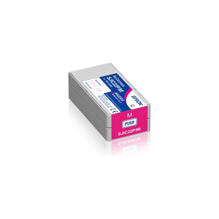 TUSZ ORYGINALNY EPSON SJIC22P C33S020603 MAGENTA 32,5 ML