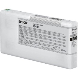 TUSZ ORYGINALNY EPSON T913900 C13T913900 CZARNY LIGHT LIGHT BLACK 200 ML