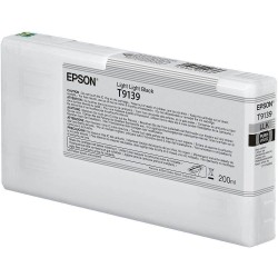 TUSZ ORYGINALNY EPSON T913900 C13T913900 CZARNY LIGHT LIGHT BLACK 200 ML