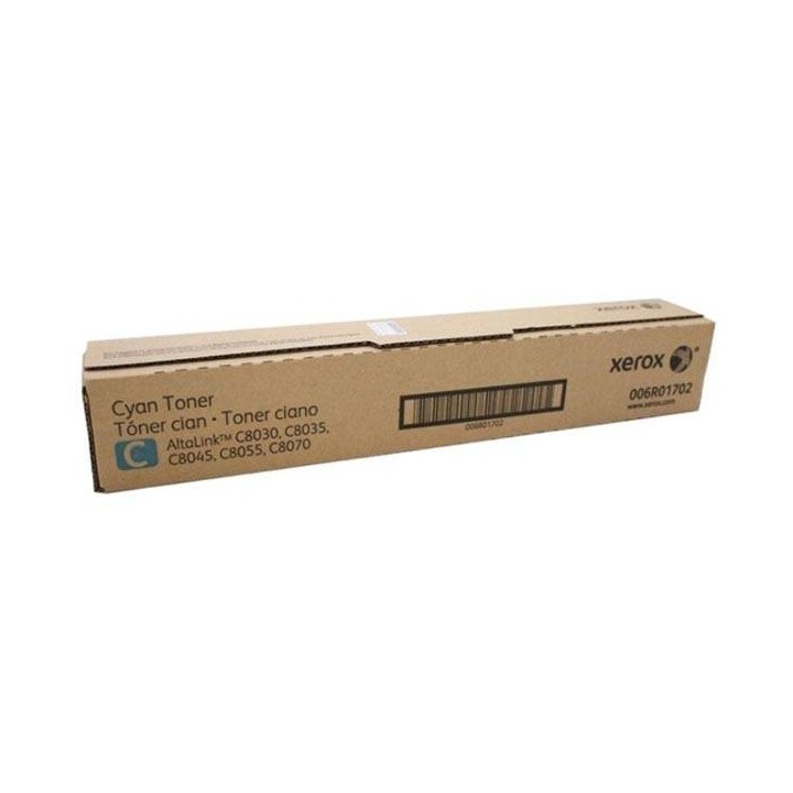 XEROX ORYGINALNY TONER 006R01702, CYAN, 15000S, XEROX ALTALINK C8030,C8035,C8045,C8055,C8070, O