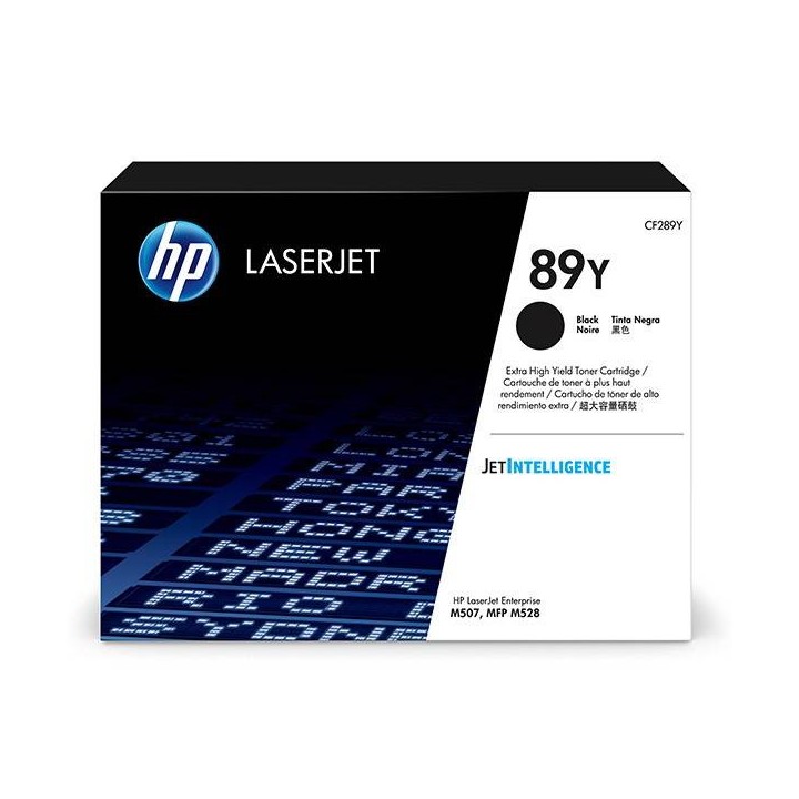 HP ORYGINALNY TONER CF289Y, BLACK, 20000S, HP 89Y, EXTRA DUŻA POJEMNOŚĆ, HP LJ ENTERPRISE M528, M507, MANAGED E50145DN, O
