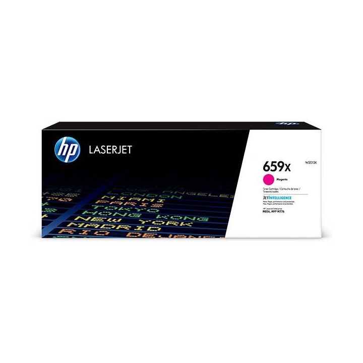 HP ORYGINALNY TONER W2013X, MAGENTA, 29000S, HP 659X, HIGH CAPACITY, HP COLOR LASERJET ENTERPRISE M856DN,M856X,COLOR LASER