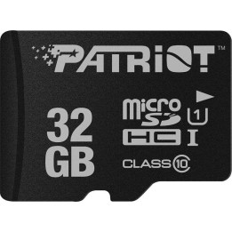 PATRIOT KARTA PAMIĘCI MICROSDHC 32GB LX SERIES