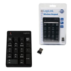 LOGILINK BEZPRZEWODOWA KLAWIATURA NUMERYCZNA, 18 KLAWISZY