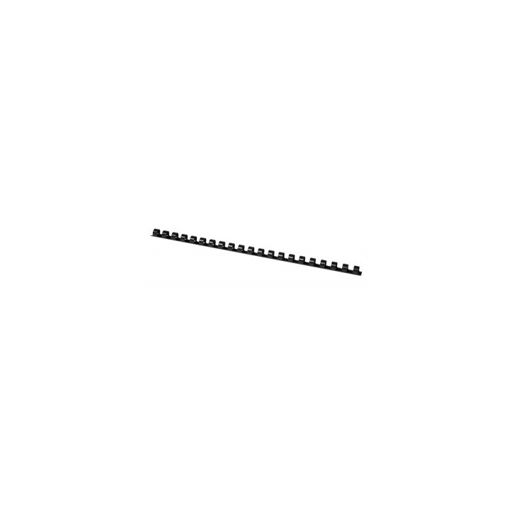 GRZBIET PLASTIKOWY 10MM (65 KARTEK) OFFICE PRODUCTS CZARNY 100 SZT.