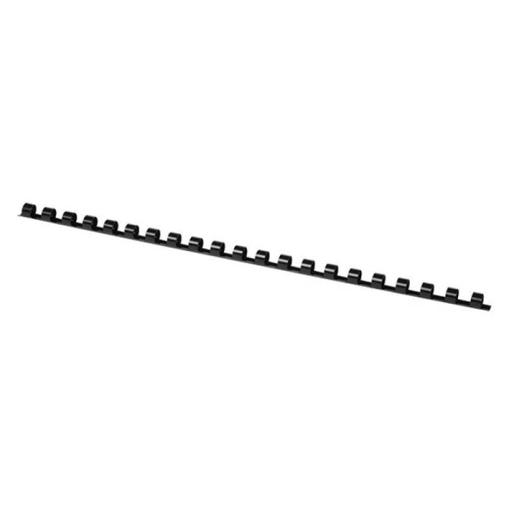GRZBIET PLASTIKOWY 8MM (45 KARTEK) OFFICE PRODUCTS CZARNY 100 SZT.