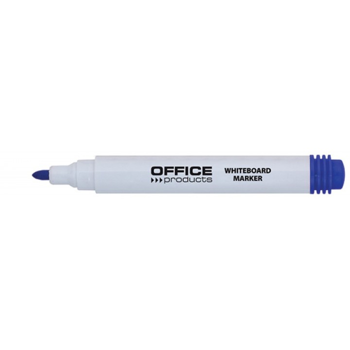 MARKER SUCHOŚCIERALNY OFFICE PRODUCTS NIEBIESKI OKRĄGŁA 1-3MM
