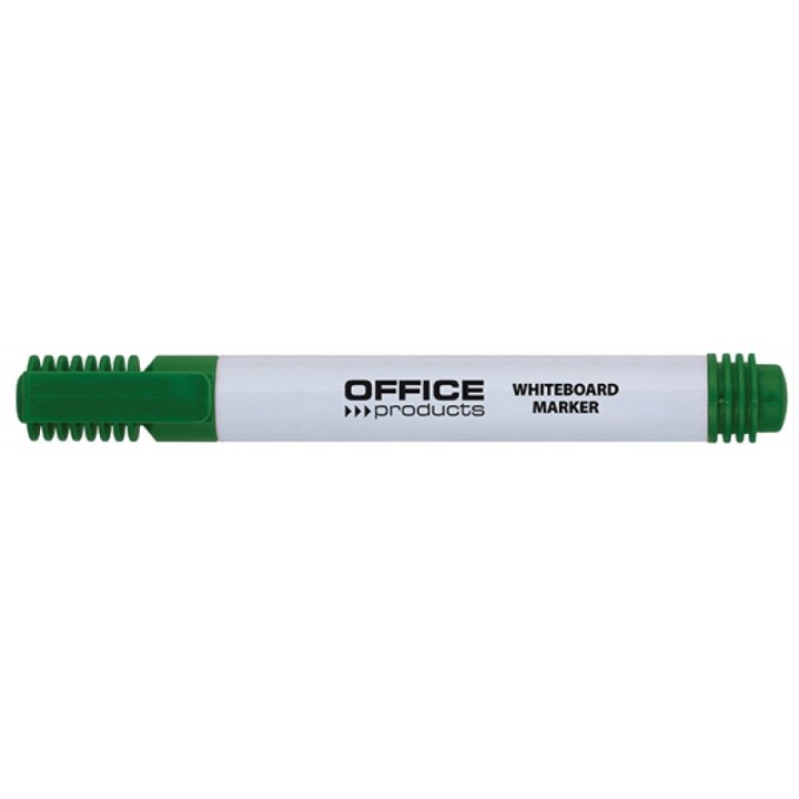 MARKER SUCHOŚCIERALNY OFFICE PRODUCTS ZIELONY OKRĄGŁA 1-3MM