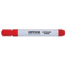 MARKER SUCHOŚCIERALNY OFFICE PRODUCTS CZERWONY OKRĄGŁA 1-3MM
