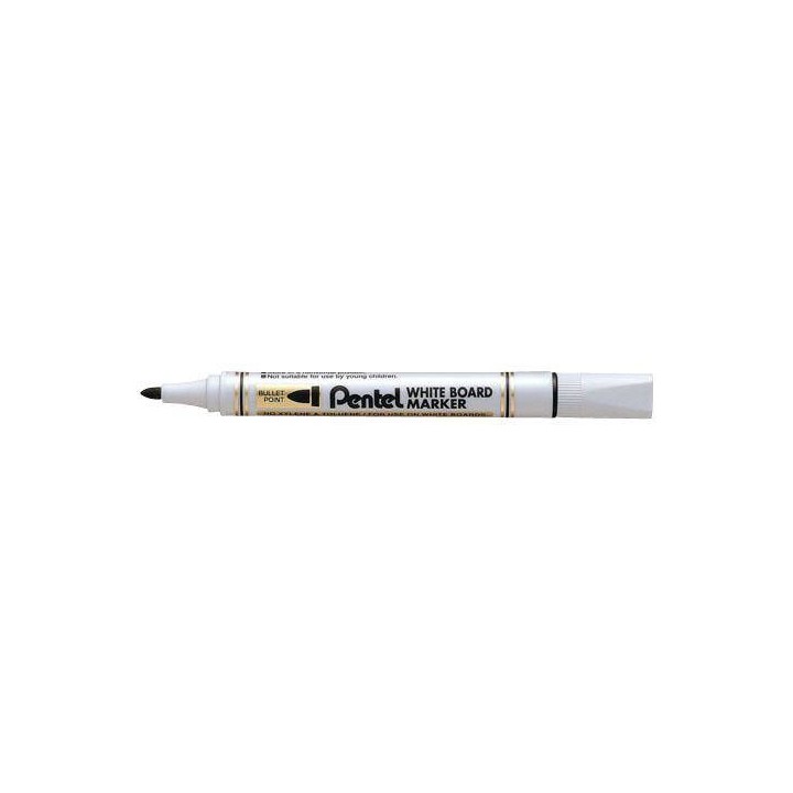 MARKER SUCHOŚCIERALNY PENTEL MW85-A CZARNY OKRĄGŁA