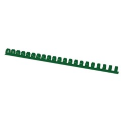 GRZBIET PLASTIKOWY 14MM (125 KARTEK) OFFICE PRODUCTS ZIELONY 100 SZT.