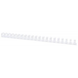 GRZBIET PLASTIKOWY 16MM (145 KARTEK) OFFICE PRODUCTS BIAŁY 100 SZT.