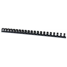 GRZBIET PLASTIKOWY 16MM (145 KARTEK) OFFICE PRODUCTS CZARNY 100 SZT.