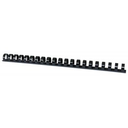 GRZBIET PLASTIKOWY 19MM (165 KARTEK) OFFICE PRODUCTS CZARNY 100 SZT.