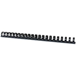 GRZBIET PLASTIKOWY 22MM (210 KARTEK) OFFICE PRODUCTS CZARNY 50 SZT.
