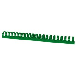 GRZBIET PLASTIKOWY 28,5MM (270 KARTEK) OFFICE PRODUCTS ZIELONY 50 SZT.