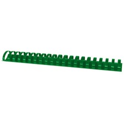 GRZBIET PLASTIKOWY 38MM (350 KARTEK) OFFICE PRODUCTS ZIELONY 50 SZT.