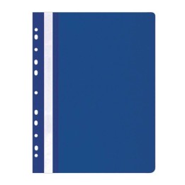 SKOROSZYT Z PERFORACJĄ A4 OFFICE PRODUCTS MIĘKKI GRANATOWY PP 100/170MIKR