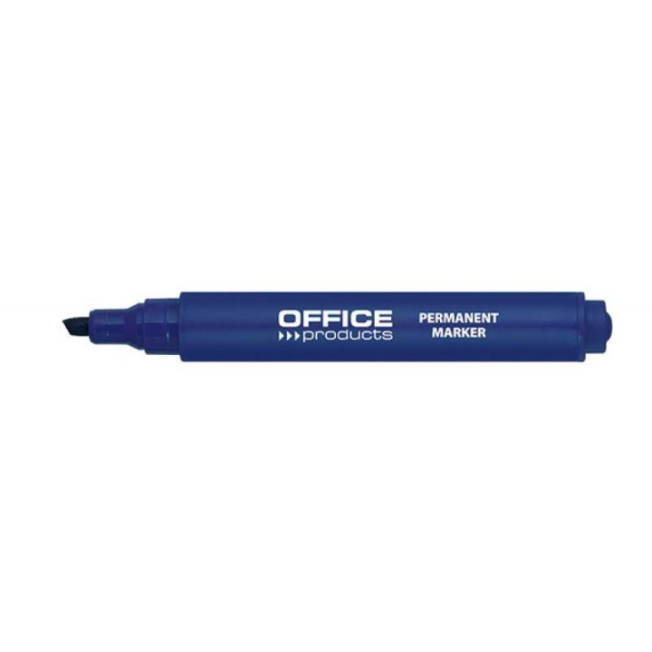 MARKER PERMANENTNY OFFICE PRODUCTS NIEBIESKI ŚCIĘTA 1-5MM