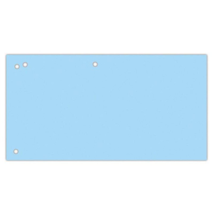 PRZEKŁADKI 1/3 A4 OFFICE PRODUCTS NIEBIESKIE KARTON 190G/M² 100SZT