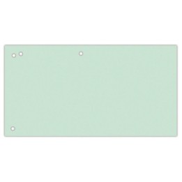 PRZEKŁADKI 1/3 A4 OFFICE PRODUCTS ZIELONE KARTON 190G/M² 100SZT