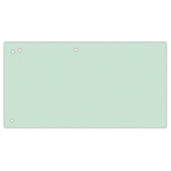 PRZEKŁADKI 1/3 A4 OFFICE PRODUCTS ZIELONE KARTON 190G/M² 100SZT