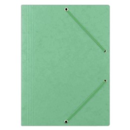 TECZKA Z GUMKĄ A4 OFFICE PRODUCTS JASNOZIELONA PRESZPAN 390GSM