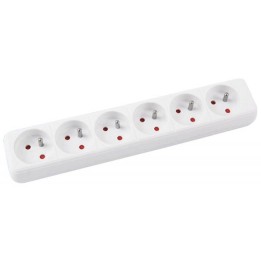 PRZEDŁUŻACZ 6 GNIAZD Z UZIEMIENIEM OFFICE PRODUCTS 5M