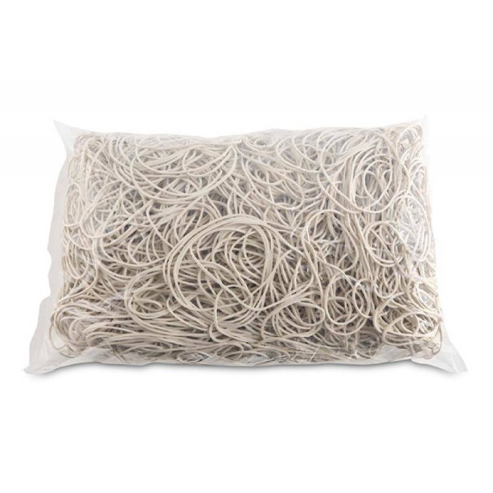 GUMKI RECEPTURKI OFFICE PRODUCTS 70MM 1,5X1,5MM 60% BIAŁE 1KG