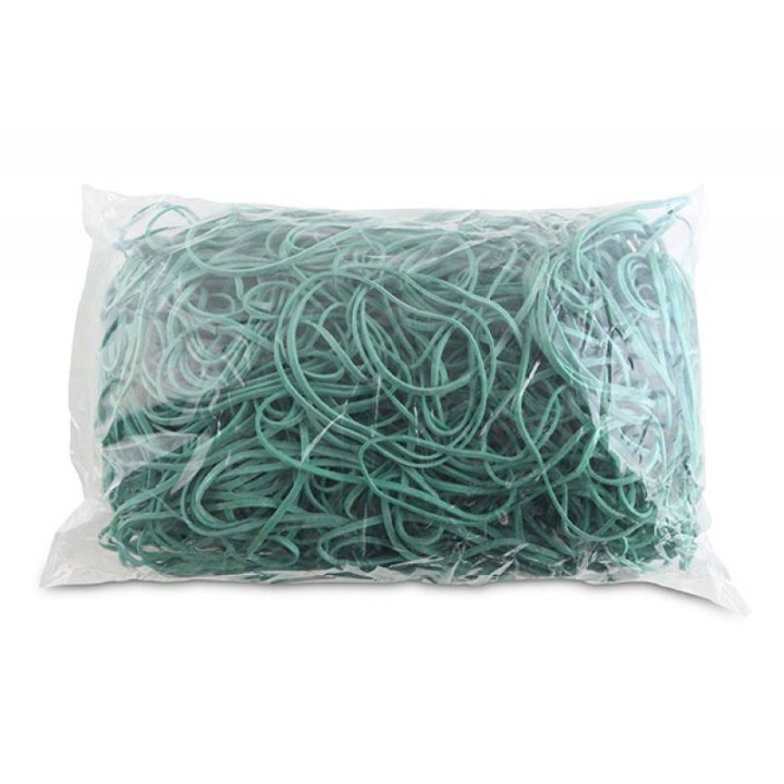 GUMKI RECEPTURKI OFFICE PRODUCTS 80MM 1,5X3MM 60% ZIELONE 1KG