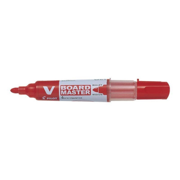 MARKER SUCHOŚCIERALNY PILOT V BOARD MASTER WBMA-VBM-M-R-BG CZERWONY OKRĄGŁA