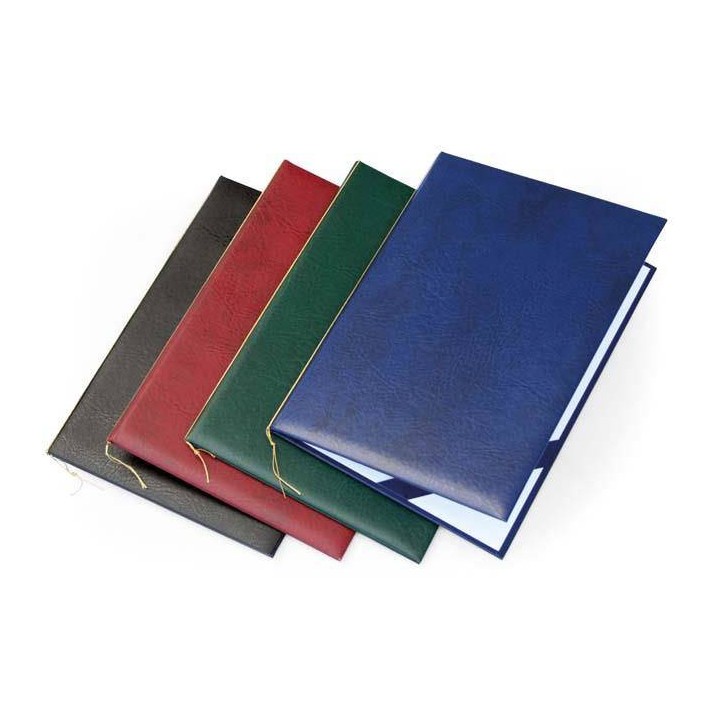 OKŁADKA NA DYPLOM 220X310MM ARGO ELEGANT 220217 CZARNY MIĘKKA OKLEINA SKÓROPODOBNA 10SZT
